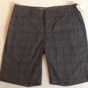 CALLAWAY Opti-Stretch Golf Shorts, Size 34, Gray